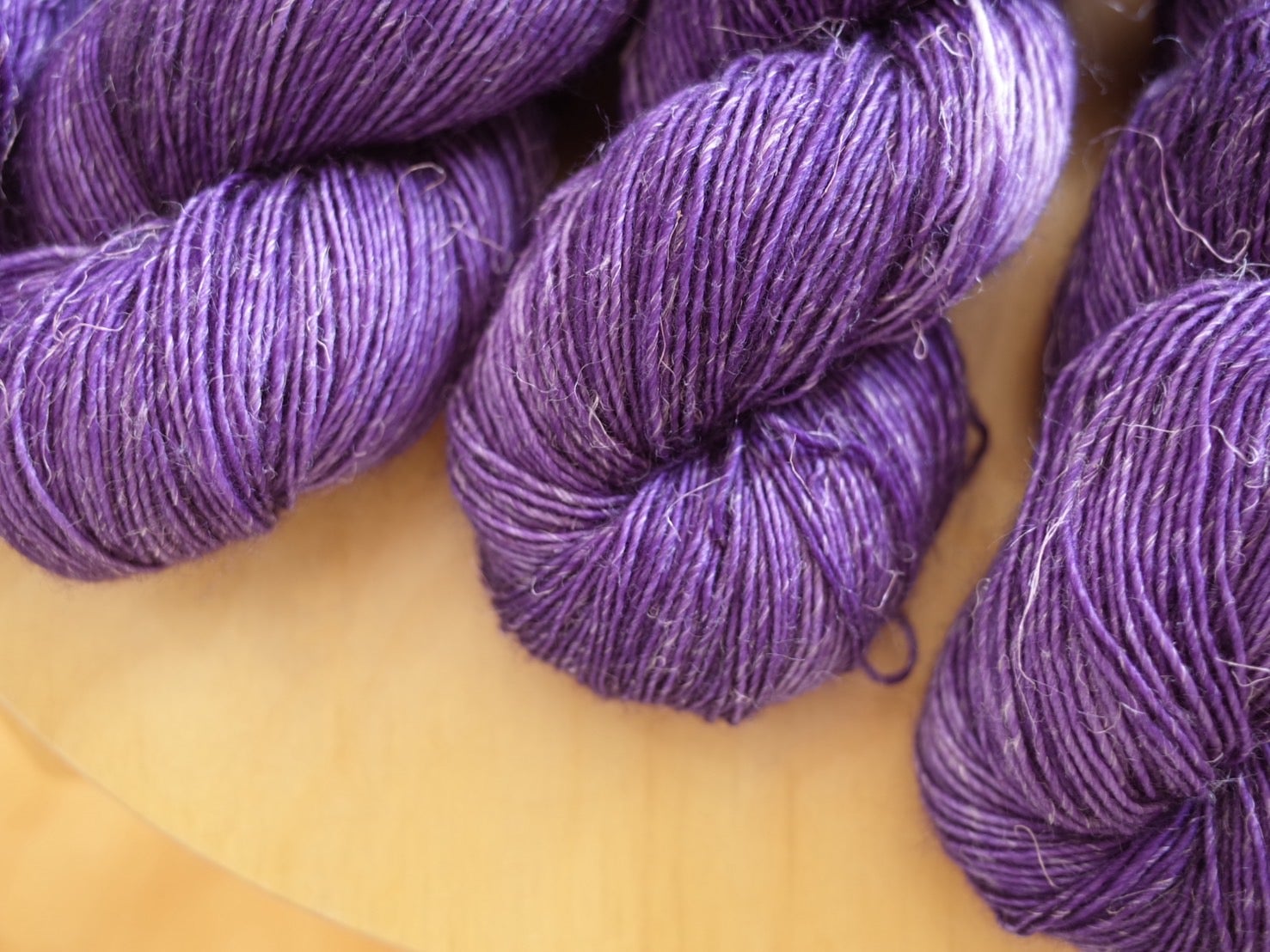 Merino Linen Single - Amethyst Shine | itoshigoto