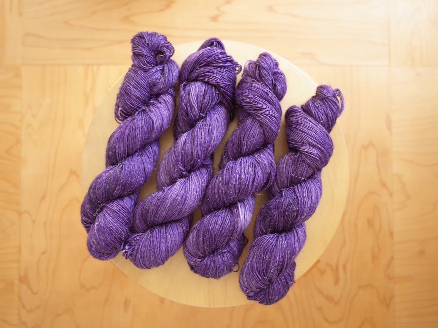 Merino Linen Single - Amethyst Shine | itoshigoto